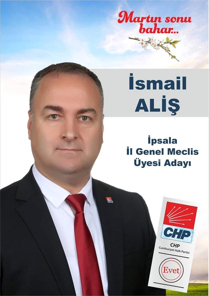 CHP İl Genel Meclis Üyesi Adayı Aliş,” En Donanımlı Ekibiz.”