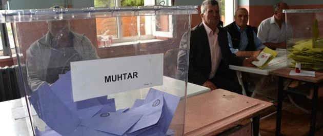 Turpçular köyünde yapılan seçimde Hasan Şenel muhtar seçildi
