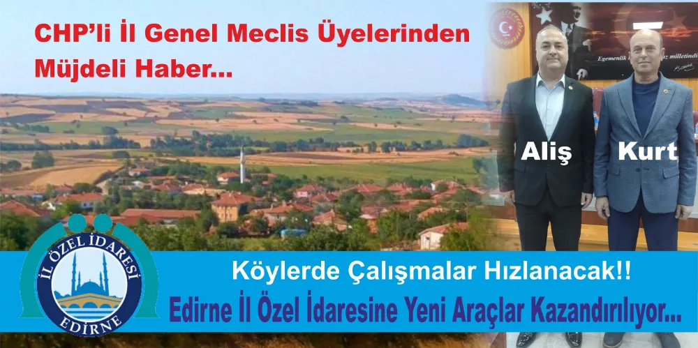 KÖYLERDE ÇALIŞMALAR HIZLANACAK!!