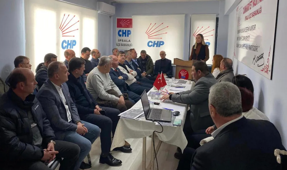 CHP’nin İl Danışma Toplantısı İpsala’da Yapıldı.