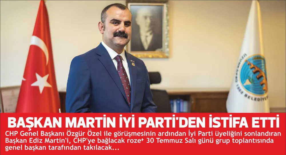 Martin, CHP’ye Geri Dönüyor.