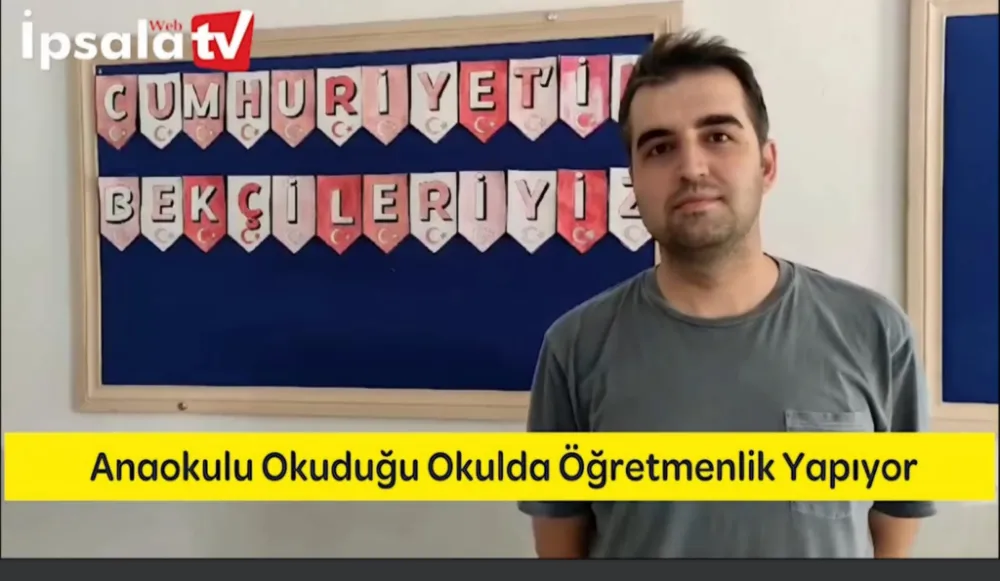 Okuduğu Okula Müdür Yardımcısı Olarak Geldi.