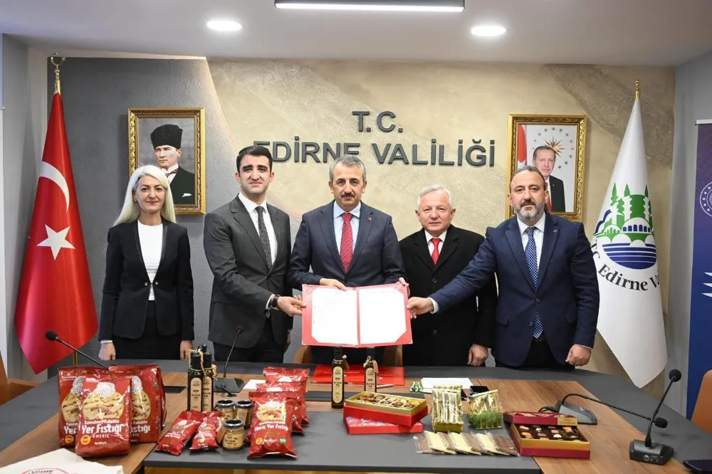 İpsala Çikolatası Tesisleri İçin İmzalar Atıldı