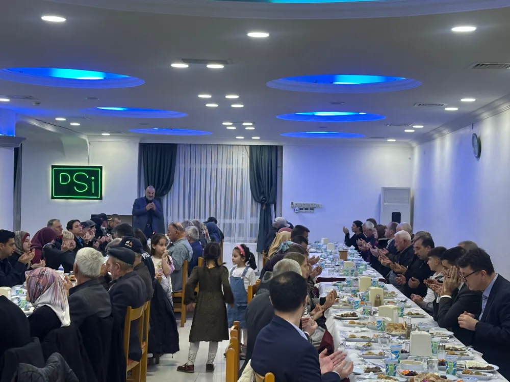 Şehit Aileleri ve Gaziler İftarda Buluştu.