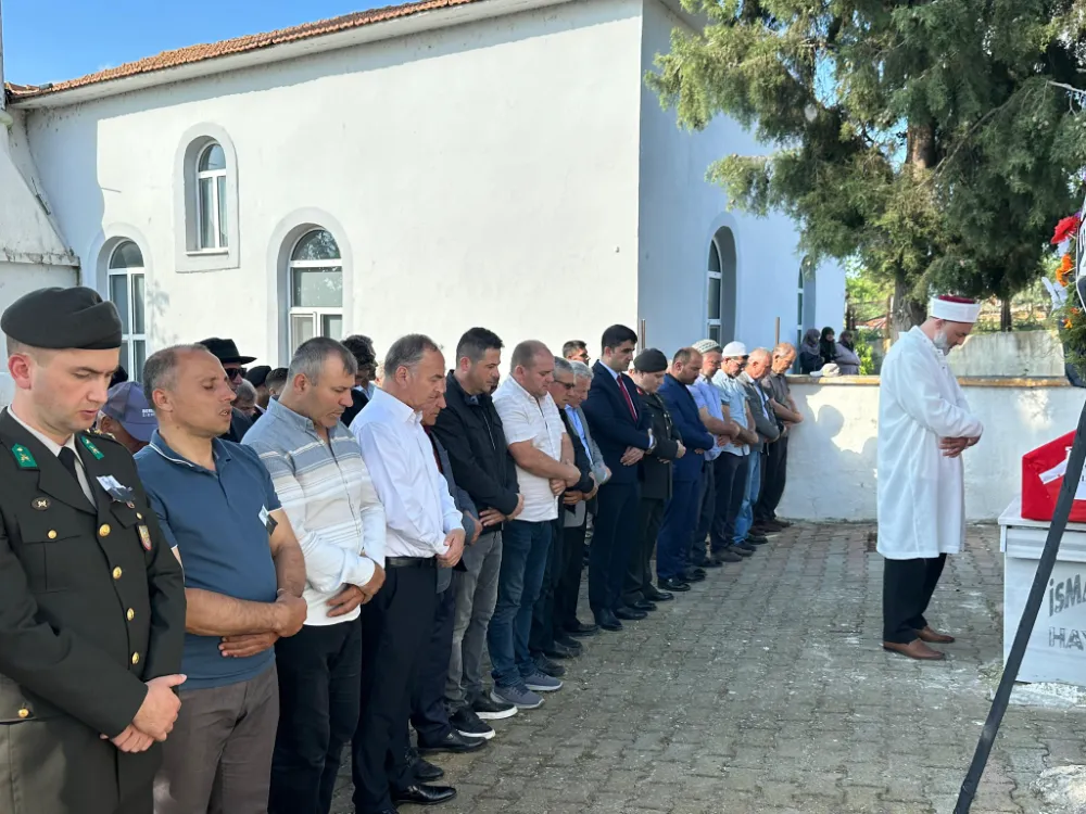 Kıbrıs Gazisi Hasan Geleç son yolculuğuna uğurlandı