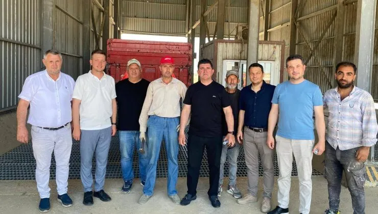 İpsala TMO’da günlük hedef bin ton