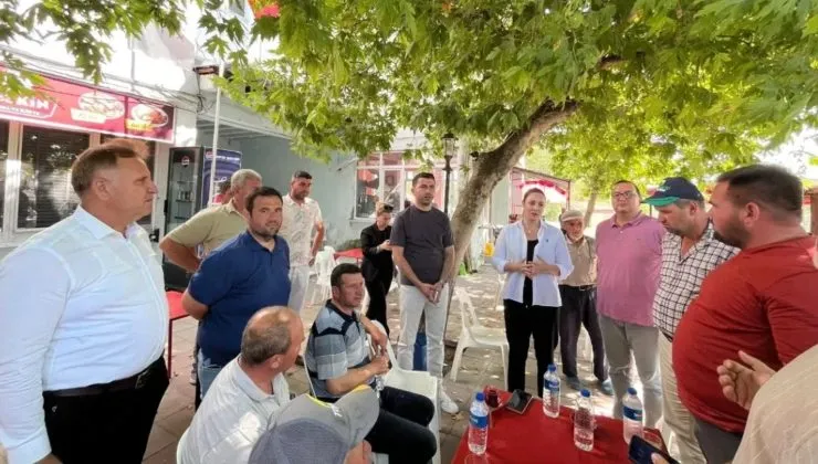 CHP Edirne İl Başkanı Av. Harika Taybıllı İpsala’yı ziyaret etti