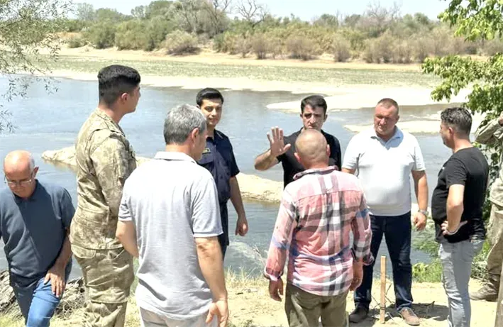 İpsala Kaymakamı su yönetimi için sahada