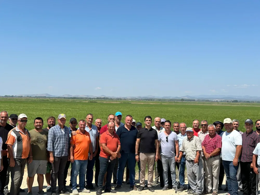 TARLALARA SU ULAŞIYOR, VERİM ARTIYOR