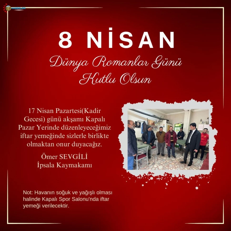 Sevgili, Romanlar Gününü Kutladı