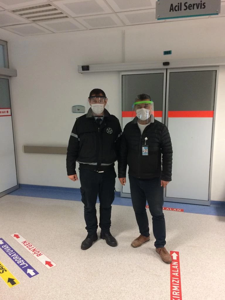 Sağlık Çalışanlara Koruyucu Maske Desteği