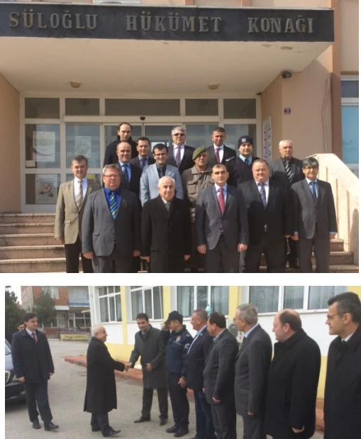 Vali Şahin Balkan İlçelerinde