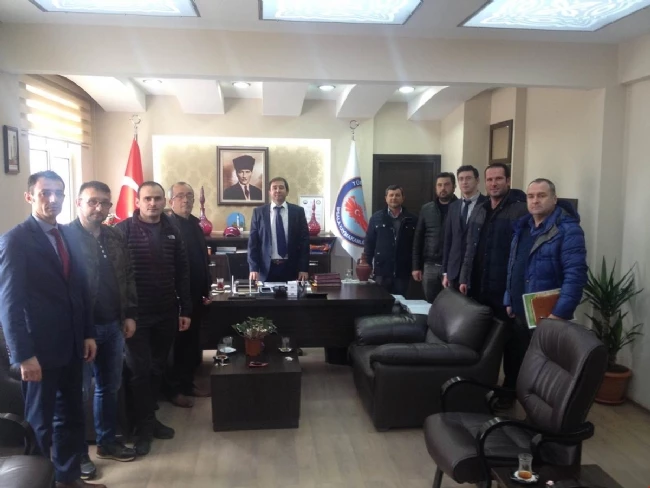 İpsala Pirincini Tanıtma Komisyonu Uysal?ı Ziyaret Etti.