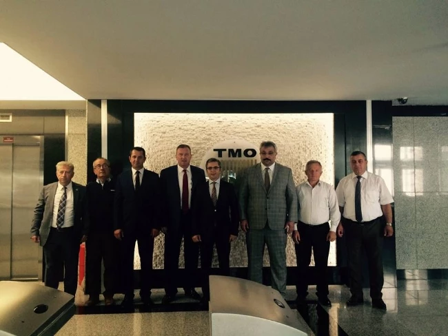 İpsala Heyeti, TMO Genel Müdürlüğü?nden Umutlu Döndü.