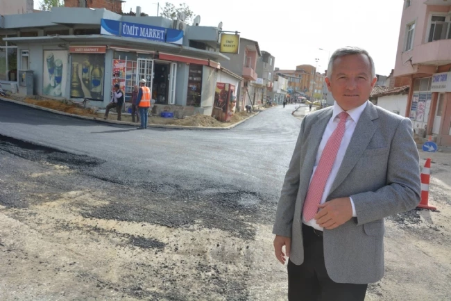 Asfaltlama Çalışmalarına Devam