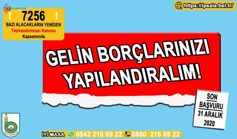 Yapılandırma İçin Müracaatlarınızı Yapın.