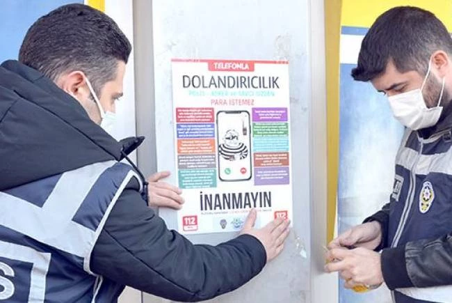 Polis Dolandırıcılara Karşı Uyardı