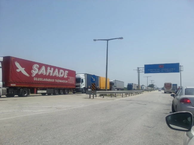 Gümrüklerde Yoğunluk.