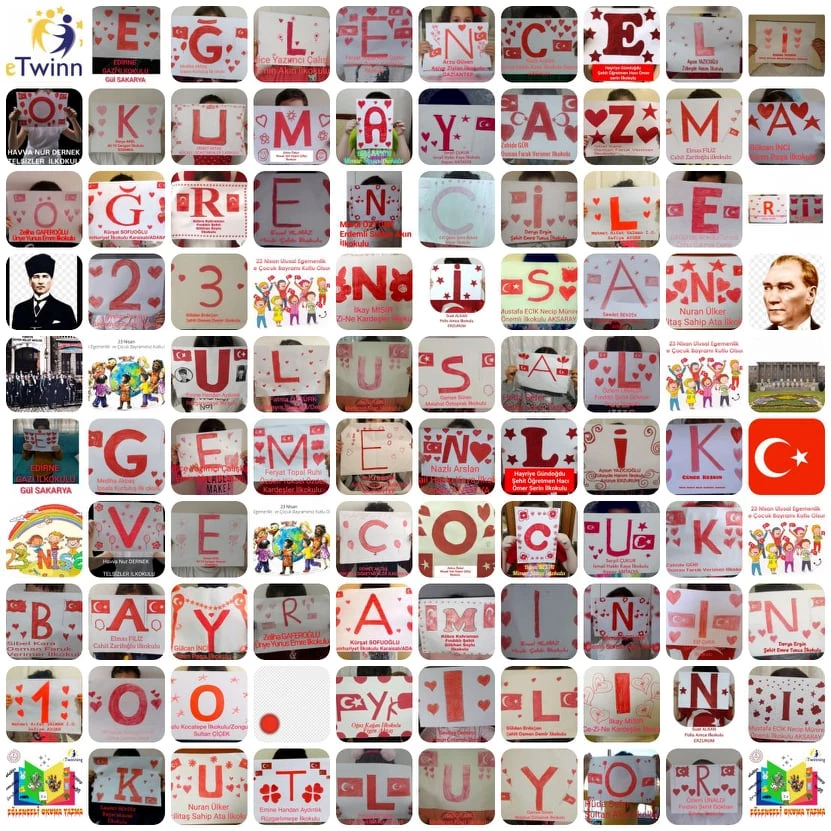 E twinningte 23 Nisan Etkinliği