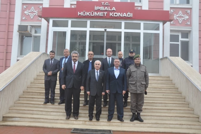 Vali Dursun Ali Şahin, Veda Ziyaretine Geldi.