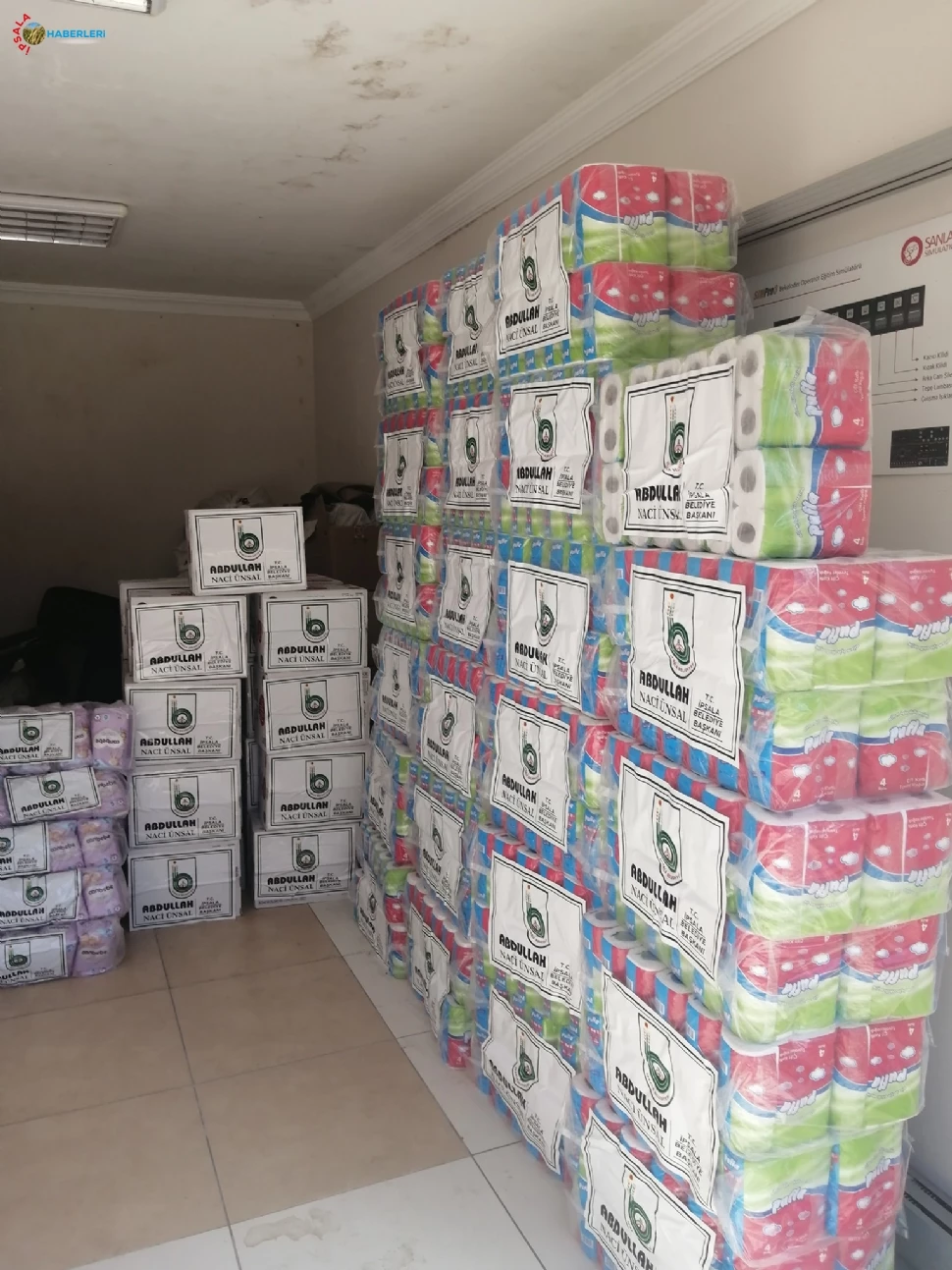 Belediye Afetzedelere Destek!