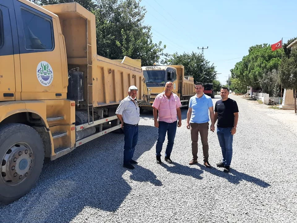 Kumdere Köyü Yolu Asfaltlanıyor.