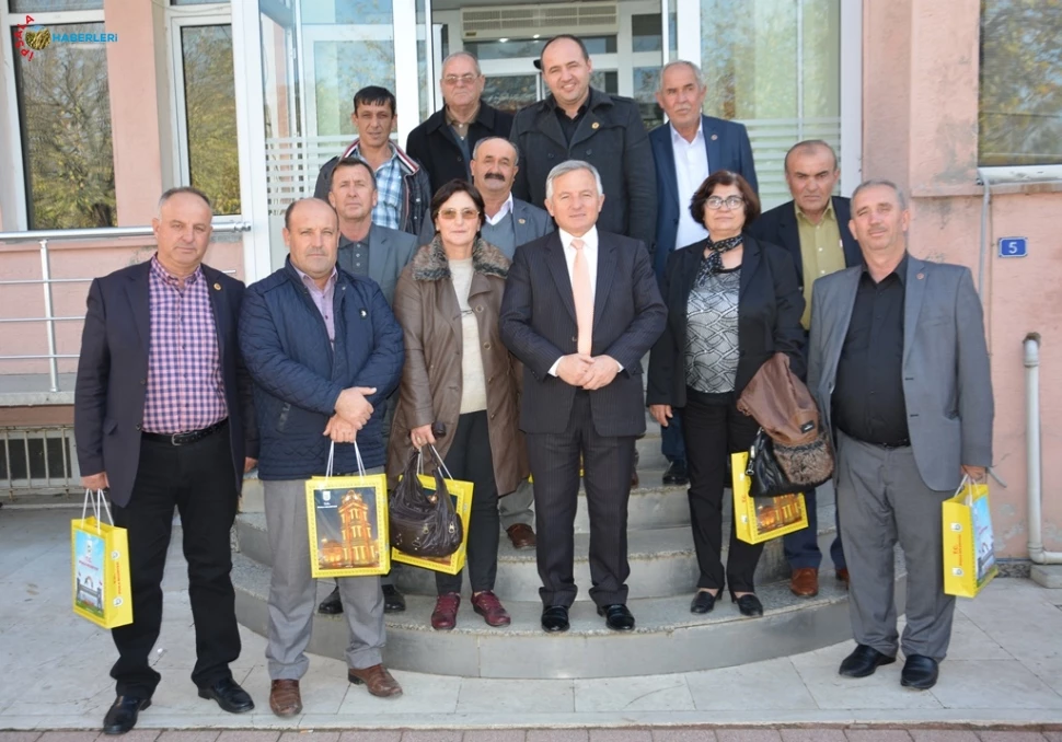 Uzunköprü Muhtarları Ziyarete Geldi.