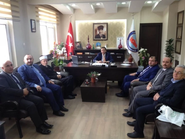 Müftüler Uysal?ı Ziyaret Etti.