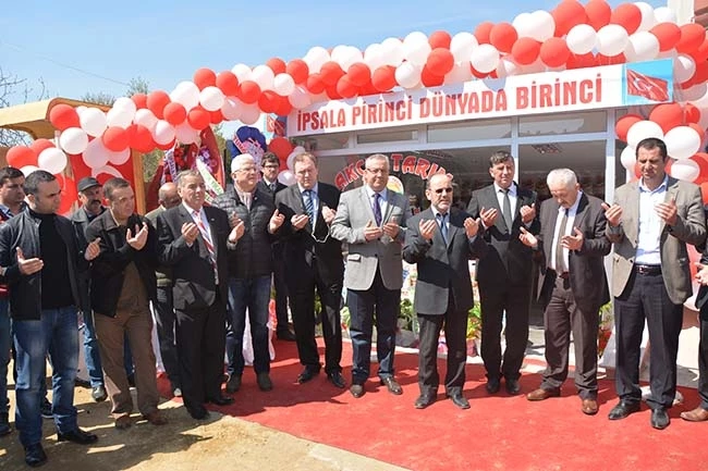 ?İpsala Pirinci Dünyada Birinci? Satış Mağazası Açıldı.