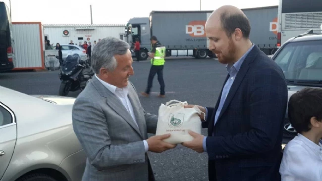 Bilal Erdoğan?a İpsala Pirinci Hediye Edildi