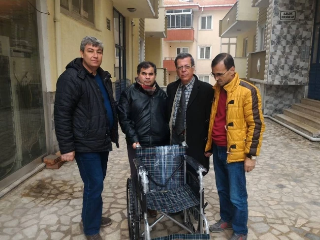 Bir Kişi Daha Engelli Arabasına Kavuştu.