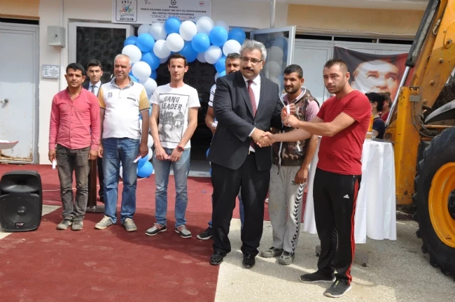 İş Makinesi Kullanımını Simülatörde Öğrendiler