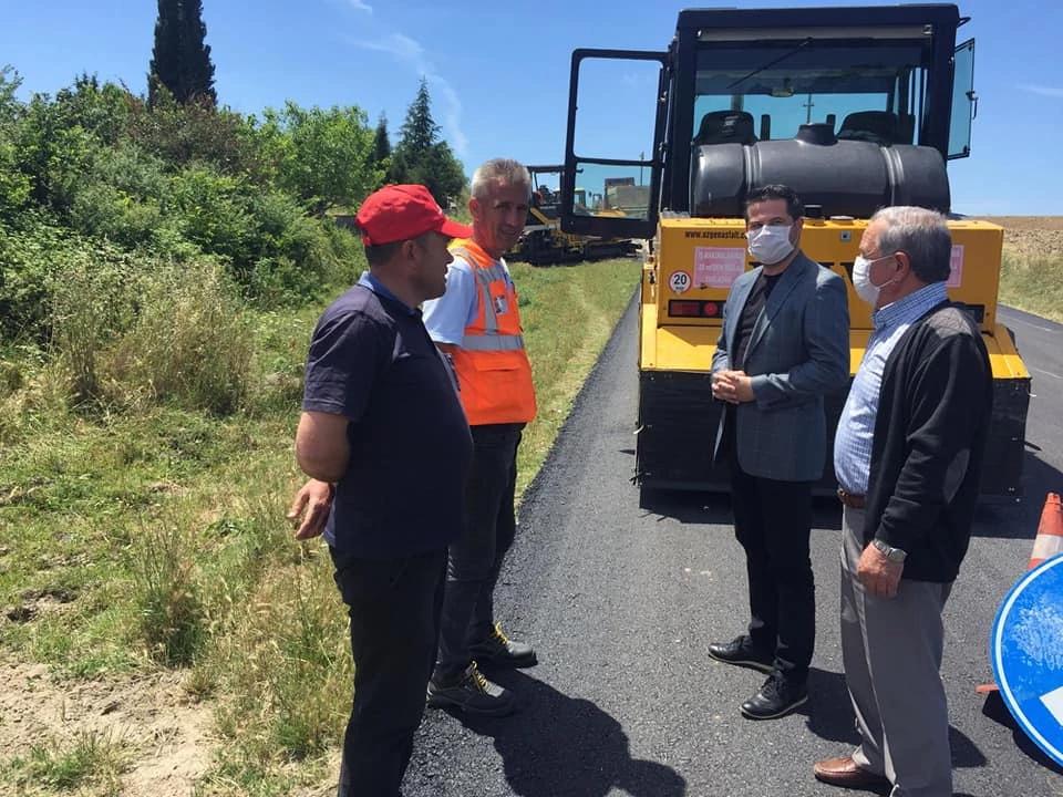 Sultanköy- Balabancık Arası Asfaltlanıyor