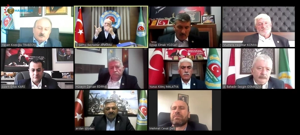 TZOB Yönetim Kurulu Video Konferansla Toplandı