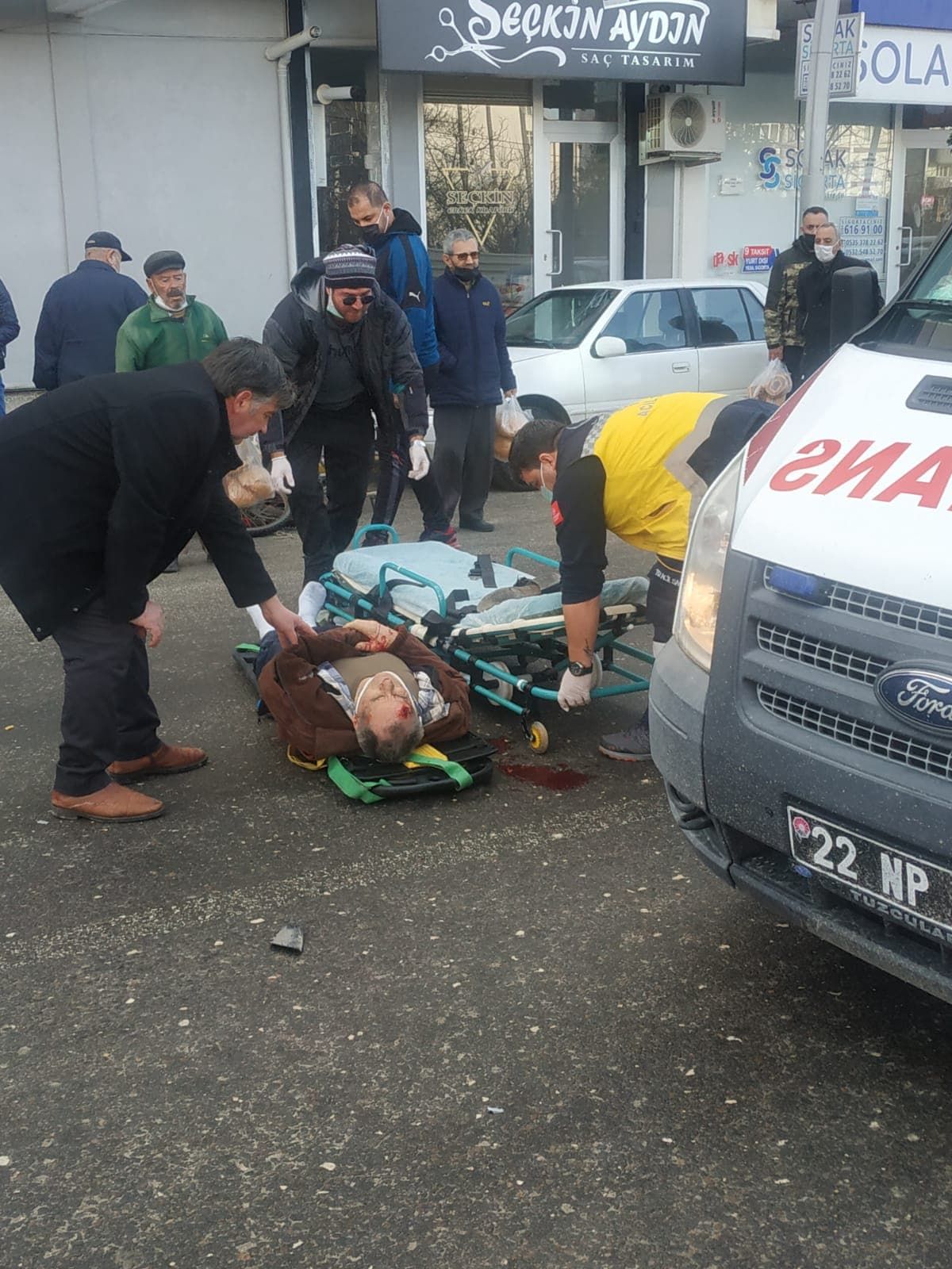 Trafik Kazasında 1 Kişi Yaralandı