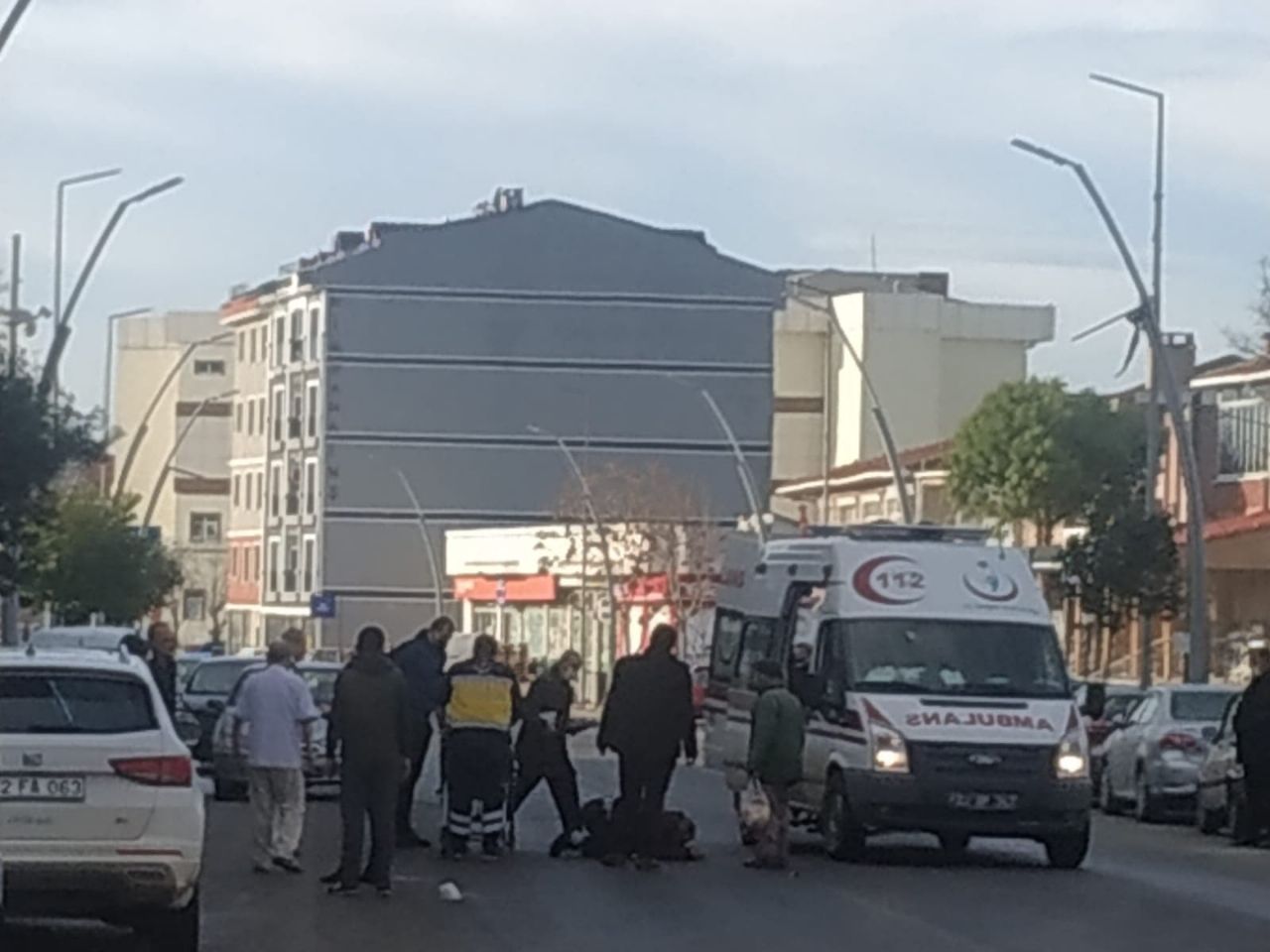 Trafik Kazasında 1 Kişi Yaralandı