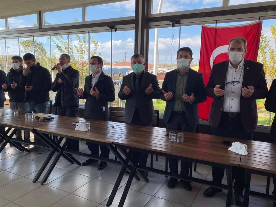 Karpuzlu’da Hasat Sonu Şükür Duası Yapıldı