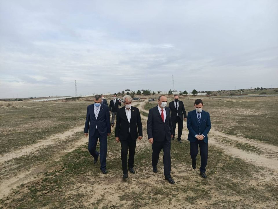 Vali Canalp İpsala’da OSB Alanını İnceledi.