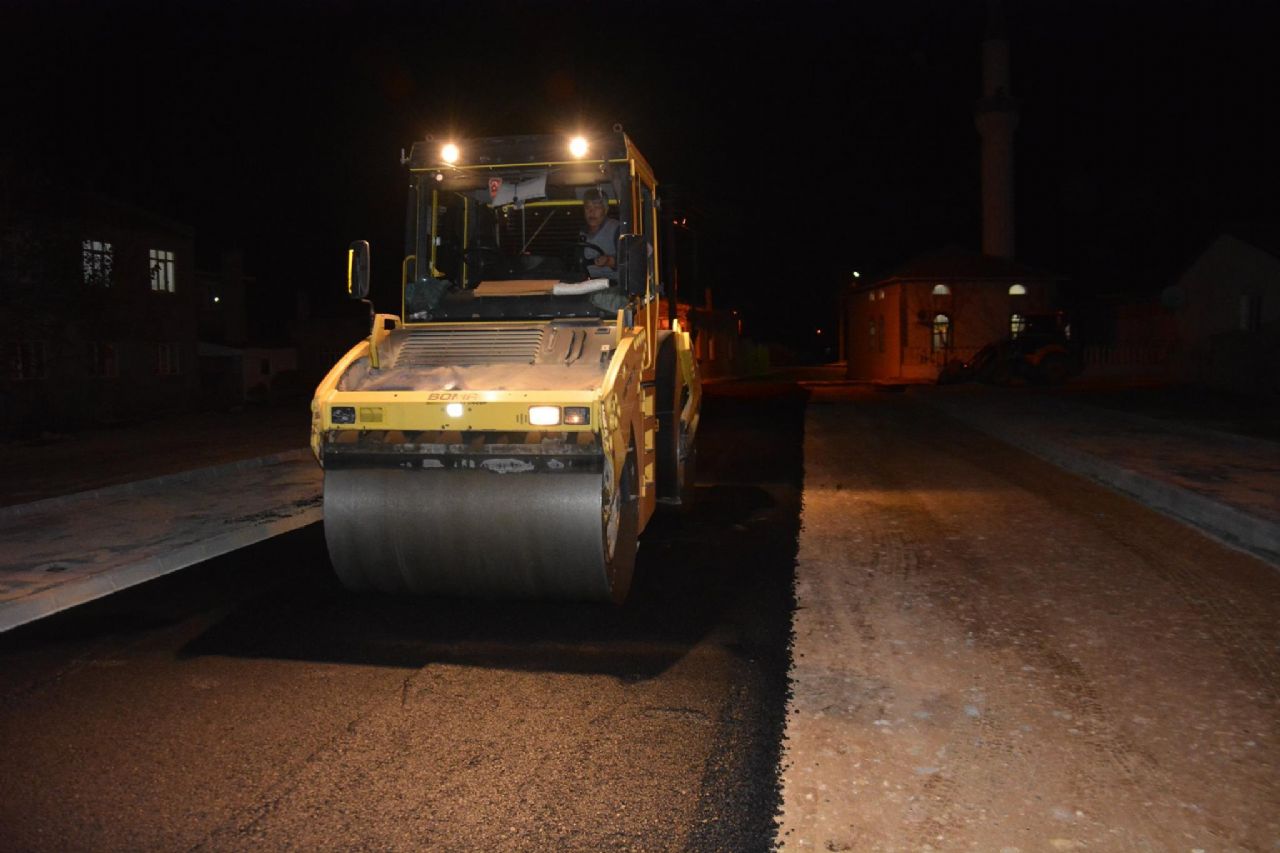 Köprü Mahallesi Yolu Asfaltlandı.