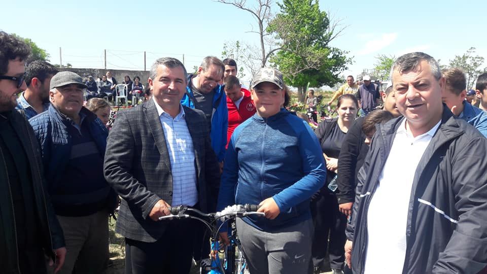 Yenikarpuzlu’da Bisiklet Şenliğine Yoğun İlgi