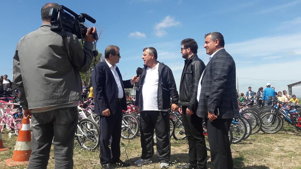 Yenikarpuzlu’da Bisiklet Şenliğine Yoğun İlgi