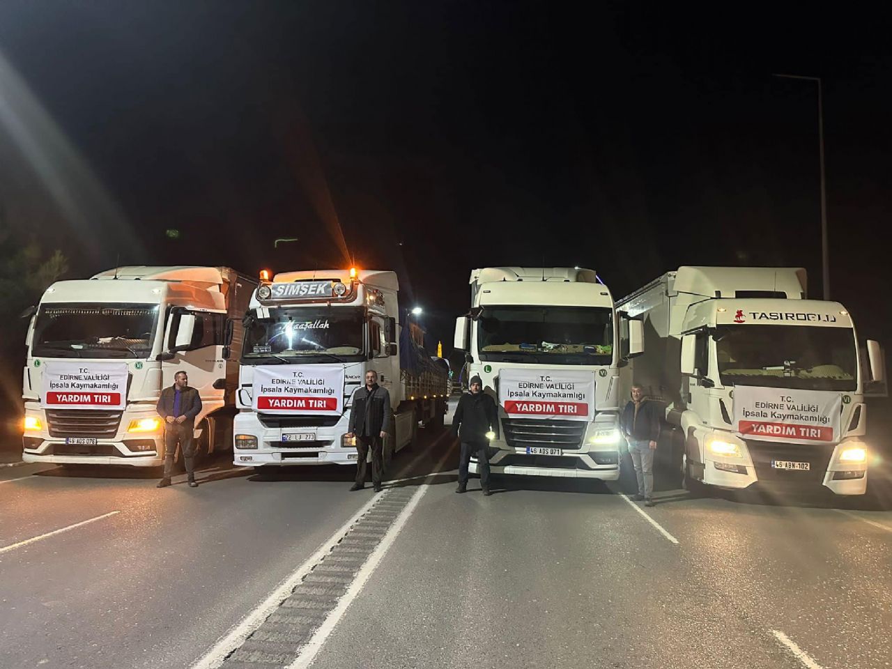 İpsala,Yardım İçin Kenetlendi