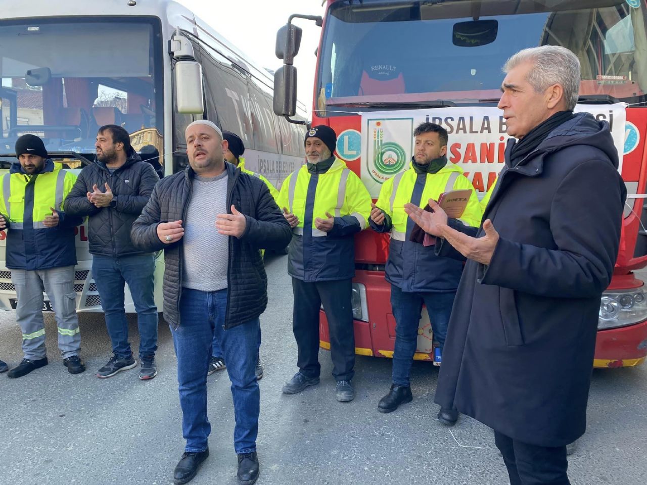 İpsala,Yardım İçin Kenetlendi