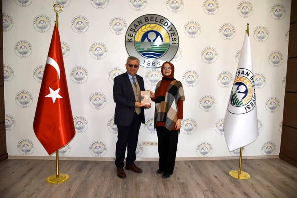 Sevtap Gülen,Ünsal ve Helvacıoğlu’nu Ziyaret Etti.