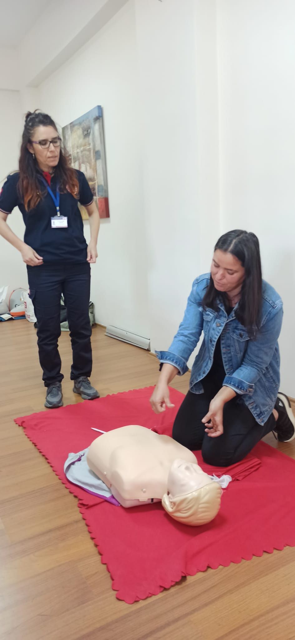 Yüksekokulda İlkyardım Eğitimi Verildi.