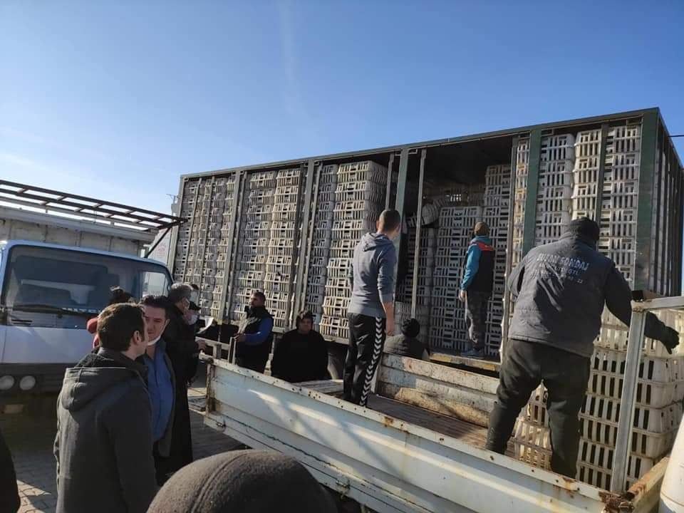 43 Kadın Girişimciye 4 bin 515 Tavuk Verildi.