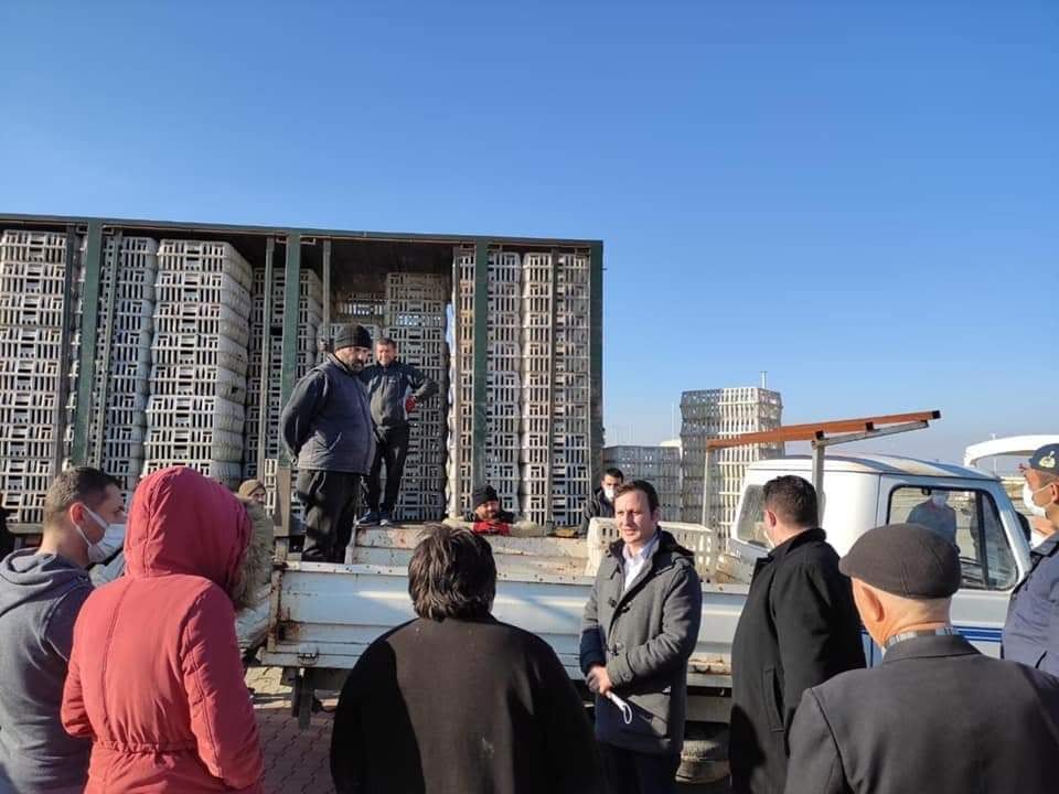 43 Kadın Girişimciye 4 bin 515 Tavuk Verildi.