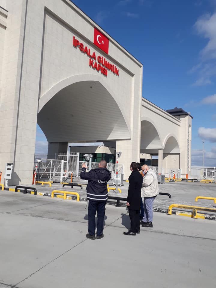 Güngör, TIR Parkında İncelemelerde Bulundu