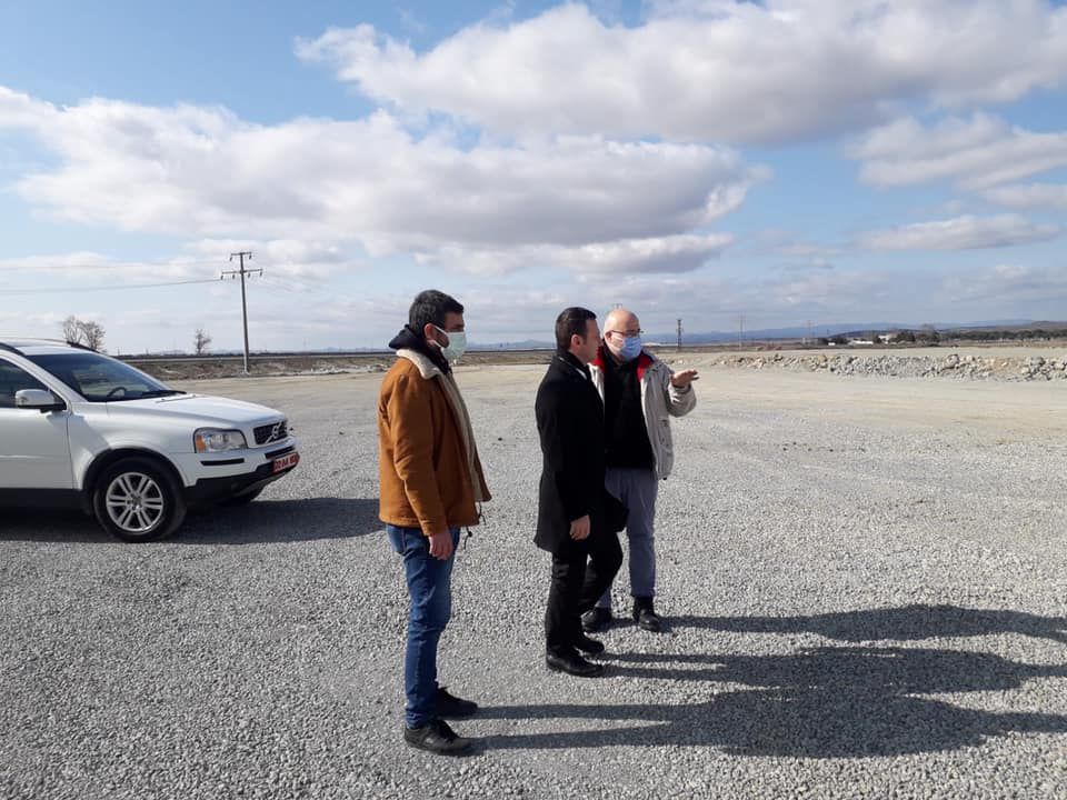 Güngör, TIR Parkında İncelemelerde Bulundu