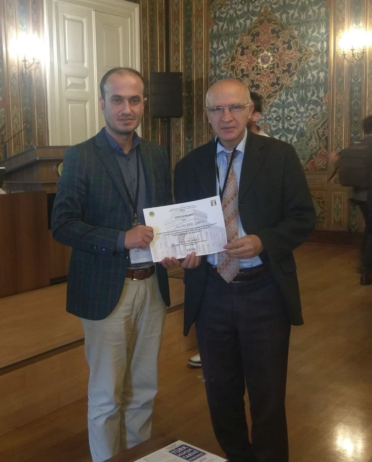 Öğretim Görevlisi Türk Hukuk Tarihi Kongresine katıldı